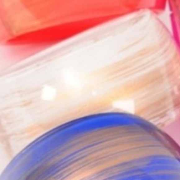 Bangle BLUE Bracelet Acrylic Coral,White,Pink,*BLUE*,Red,Purple, (1 bracele… - Picture 3 of 8